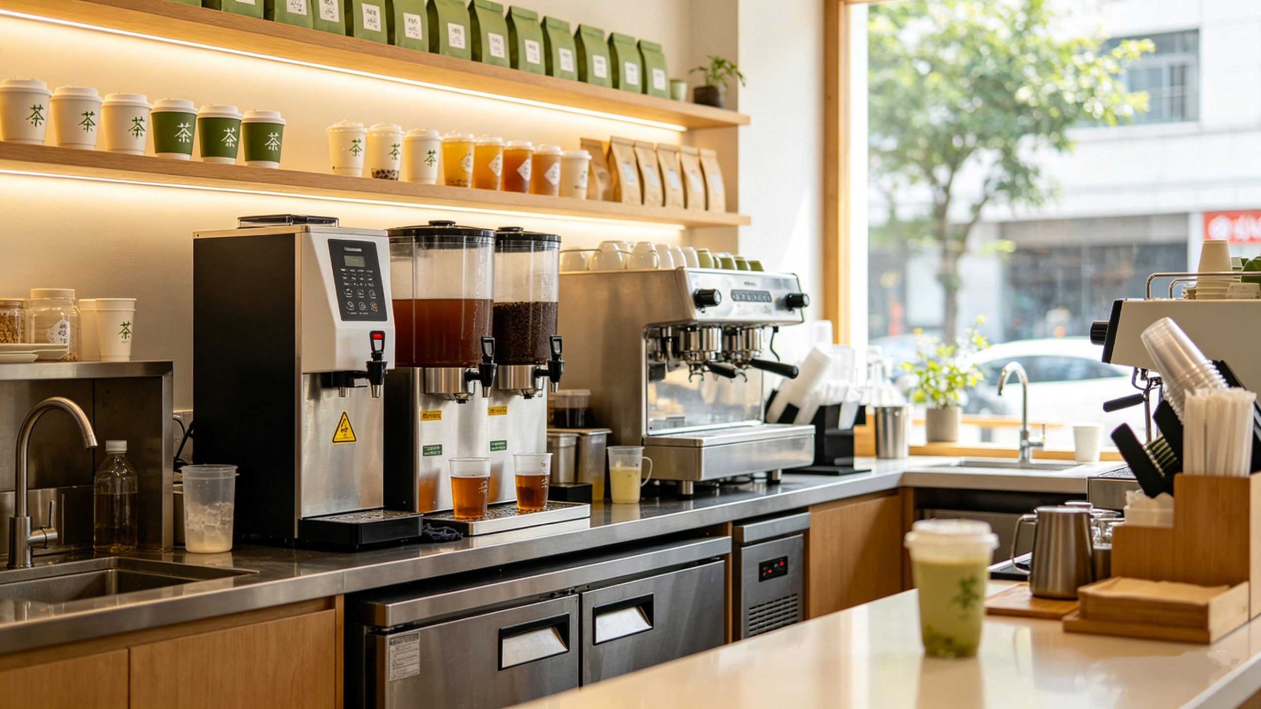 茶飲店頂讓：旺區地段＋穩定客源＋設備新淨，入場即有根基毋需由零開始