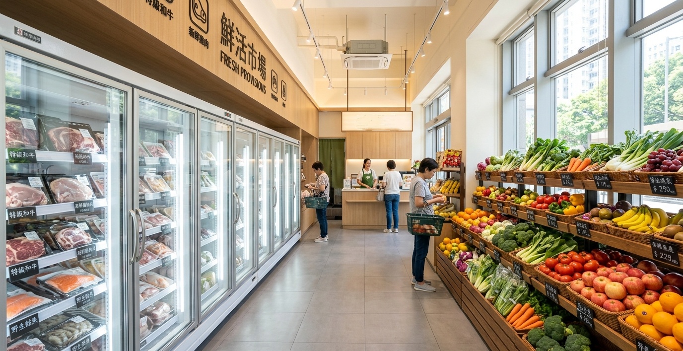 設備市值遠超頂手費｜黃金地段凍肉蔬果店頂讓，即頂即營運零等待